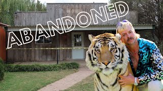 Abandoned Tiger King Zoo  Exploring Joe Exotics CLOSED GW Zoo [upl. by Etteniotnna670]