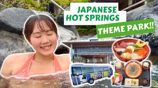 Travel Japan’s Onsen THEME PARK  MUST VISIT near TOKYO [upl. by Rame]