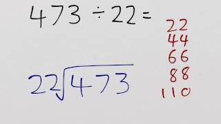 Division with larger numbers [upl. by Nel]