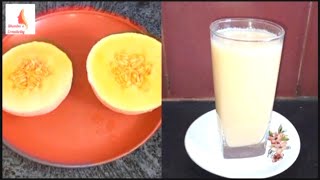 Muskmelon Juice  கிர்ணி பழ ஜூஸ் shenbascreativity [upl. by Ybba]