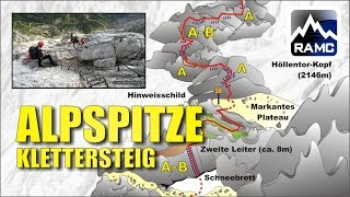 AlpspitzFerrata  Deutschlands beliebtester AnfängerKlettersteig K2B [upl. by Beard826]