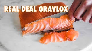 Easy Homemade Gravlox  Optional Cold Smoke Method [upl. by Philan]