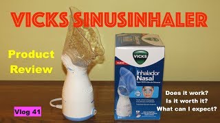 Vicks Sinus Inhaler Product Review [upl. by Nivloc]