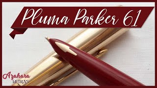 Caligrafía con Pluma Parker 61 [upl. by Ullyot]