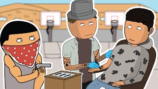 Elementary School Tattoo Stand Animated Story [upl. by Imik]