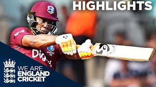 Lewis Hits Stunning 176 Before Buttler And Ali Fight Back  England v West Indies 4th ODI 2017 [upl. by Netsirc46]