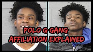 Polo G Gang Affiliation Explained What Gang Is Polo G In [upl. by Irik442]