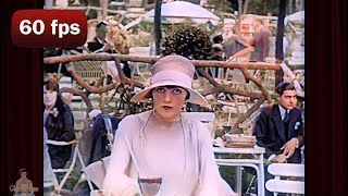 A Day in 1920s Paris  1927 Enhanced Film  4K 60fps [upl. by Kwasi]