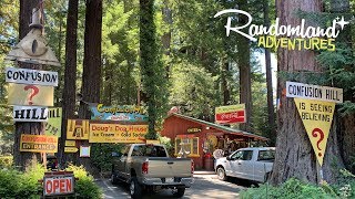 Confusion Hill  The real life Gravity Falls Roadside Attraction on the Redwood Highway [upl. by Aneloaup395]