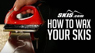 How to Wax Your Skis [upl. by Strickland]