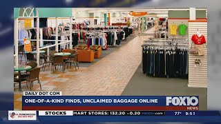 Unclaimed baggage store offers online shopping [upl. by Atsirt]