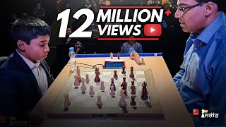 Praggnanandhaa vs Vishy Anand  Tata Steel Chess India Blitz 2018 [upl. by Ihtac472]