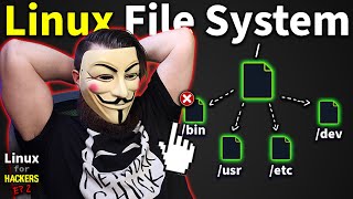 the Linux File System explained in 1233 seconds  Linux for Hackers  EP 2 [upl. by Mehala]