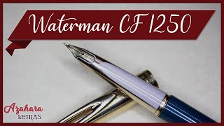 Pluma estilográfica Waterman CF 1250 [upl. by Hairaza219]