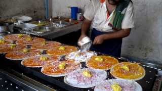 Dosa King  14 Dosas in 5 Minutes  How to make Dosa  Indian street food [upl. by Assirrak]