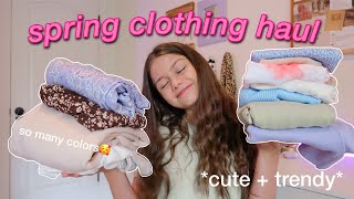 HUGE springsummer try on haul 2021 [upl. by Fischer]