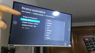 Come fare la ricerca canali Smart Tv Saba [upl. by Nnylyam59]