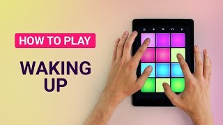 How To Play WAKING UP  DRUM PAD MACHINE [upl. by Lusty345]