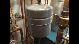 Checking Your Residential Boiler Part 2 Expansion Tanks [upl. by Nevlin]