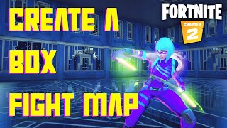 How to Create a Box Fight Map in Fortnite Creative [upl. by Towney]