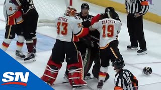 NHL Fights Of The Week Goalie Fights [upl. by Galatia551]