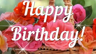 Best Wishes for a Happy Birthday  Happy Birthday Wishes message [upl. by Janiuszck106]