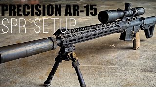 AR15 Long Range  Precision SPR Setup [upl. by Llenet908]