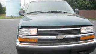 Start Up and Drive the 1998 Chevrolet Blazer [upl. by Eelarual47]