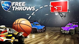 ROCKET LEAGUE WITH FREETHROWS IS CRAZY [upl. by Ynolem]