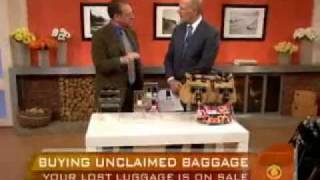 Unclaimed Baggage Center on CBSs The Early Show [upl. by Aihsemat]