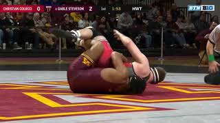 Gable Steveson Highlights [upl. by Atiroc435]