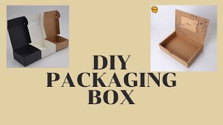 Easy DIY packaging box [upl. by Hulburt238]