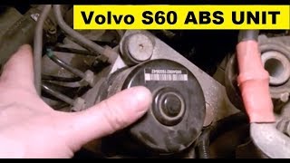 Volvo S60 V70 ABS unit removal 20012009 [upl. by Anis]