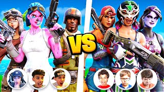 Brothers 3v3 Battle TOXIC Rival Clan In Fortnite Box Fights Zone Wars [upl. by Eicak]