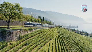 Grand Train Tour  Section 2  Interlaken – Zweisimmen – Montreux [upl. by Airyt450]