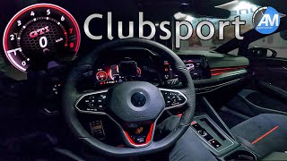 NEW Golf 8 GTI Clubsport 300hp  POV Night Drive  by Automann [upl. by Ehrsam]