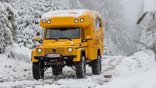 Mercedes G Expeditionsmobil mit Portalachsen im Test [upl. by Neila906]