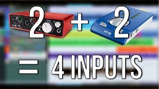 How to Use Multiple Audio Interfaces Simultaneously [upl. by Gamin]