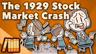 The 1929 Stock Market Crash  Black Thursday  Extra History [upl. by Eiltan]