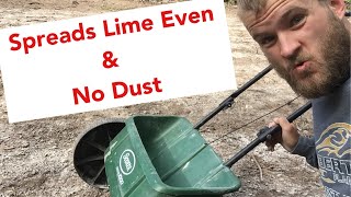 BEST way to SPREAD LIME by HAND [upl. by Vivie]