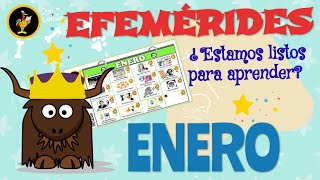 EFEMÉRIDES DE ENERO [upl. by Anile]