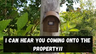 HOSMART Wireless Driveway Alarm  Setup Demo amp Review [upl. by Adnilam]