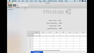 Minitab 19 Calculating a Confidence Interval for a Mean [upl. by Auhsohey]