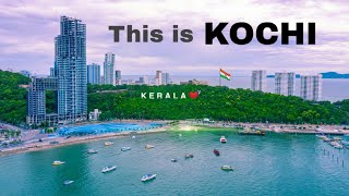 Kochi City  commercial capital of Kerala🌴Cinematic views 🇮🇳 [upl. by Shira]