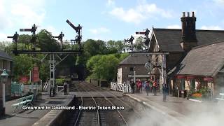 Grosmont to Pickering Route Learning on the NYMR North Yorkshire Moors Railway [upl. by Hershel621]