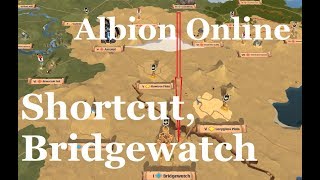 Albion Online  Caerleon to Bridgewatch fast almost safely [upl. by Sac]