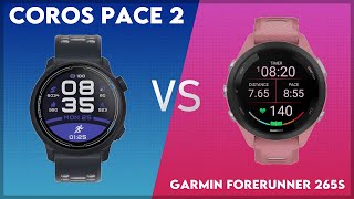 Coros Pace 2 vs Garmin Forerunner 265S Comparison [upl. by Jeunesse]