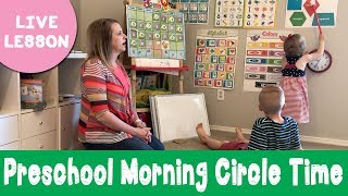 Preschool Morning Circle Time  Sample Lesson [upl. by Luigi]