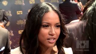 Exclusive Karreuche Tran Responds to Chris Browns Song About Her [upl. by Adierf533]