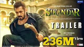 Sikandar trailer  Sikandar Movie Teaser Hindi  Official Teaser Sikandar 2025 teasersalmankhan [upl. by Kelwunn896]